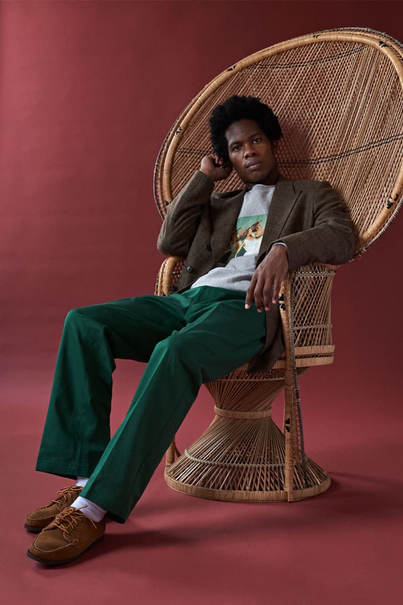 Noah Reveals Borderless FW21 Collection Brendon Banbenzien Creative director founder nyc hideout amagansett dover street market la  clubhouse Tokyo Osaka noodle shop london DJ radio station disco tiger print heavy corduroy jacket suit bomber release