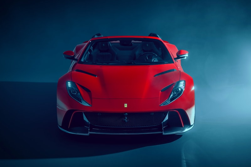 novitec n largo carbon fiber body performance upgrade kit v12 ferrari 812 gts 840 horsepower custom