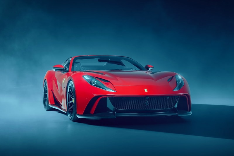 novitec n largo carbon fiber body performance upgrade kit v12 ferrari 812 gts 840 horsepower custom