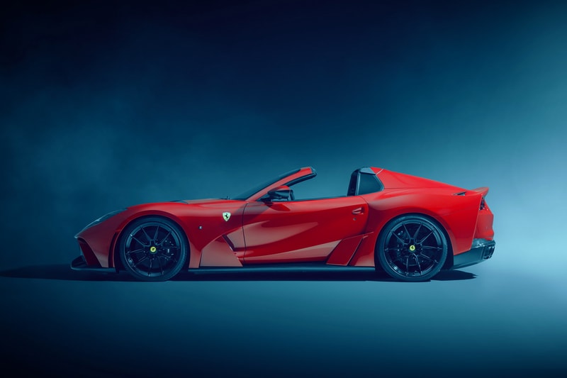 novitec n largo carbon fiber body performance upgrade kit v12 ferrari 812 gts 840 horsepower custom