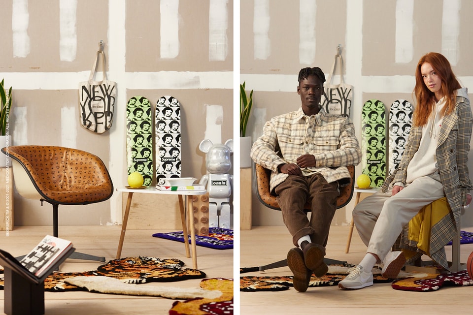 Louis Vuitton Supreme Rug Hypebeast Fashion Brand Living Room