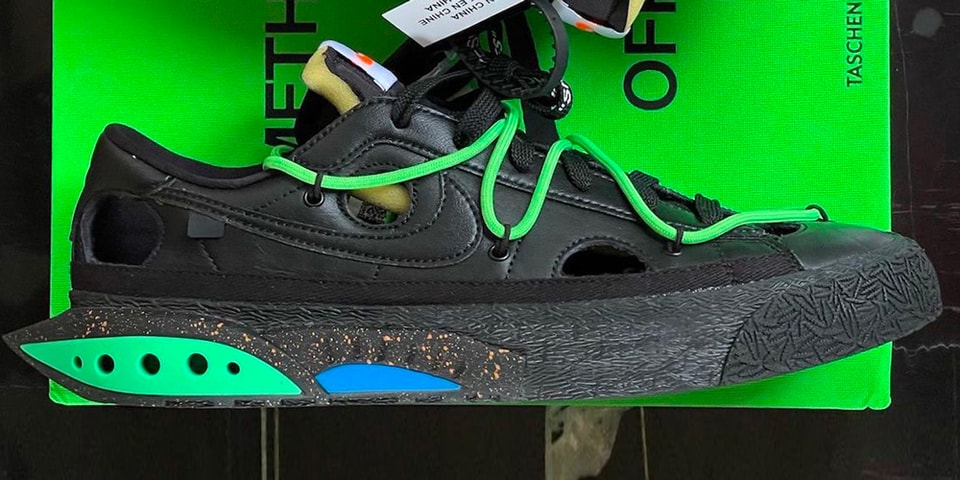 Off White X Nike Blazer Low Detailed Look Hypebeast Off White X Nike Blazer Low Detailed Look Hypebeast