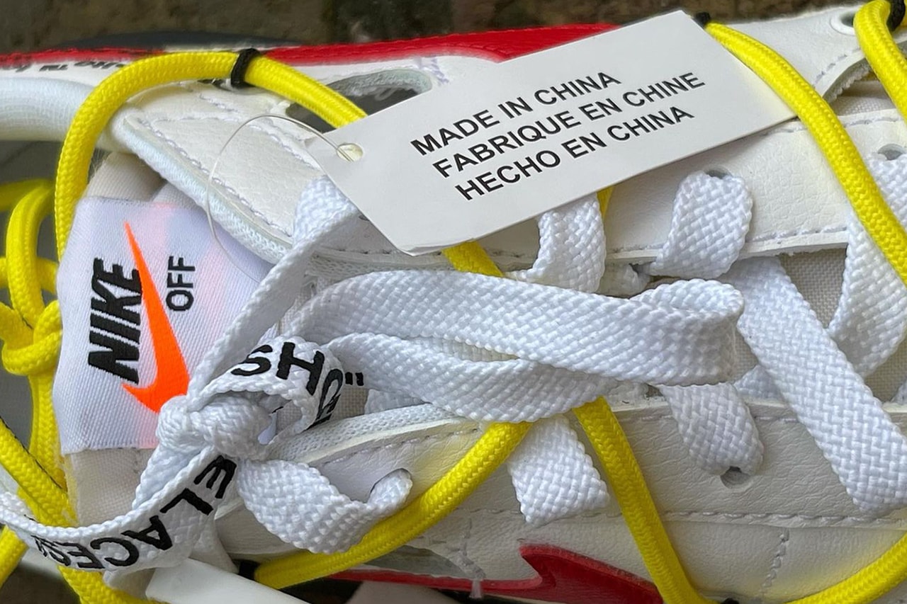 off white nike blazer low white red yellow release info store list buying guide photos price 