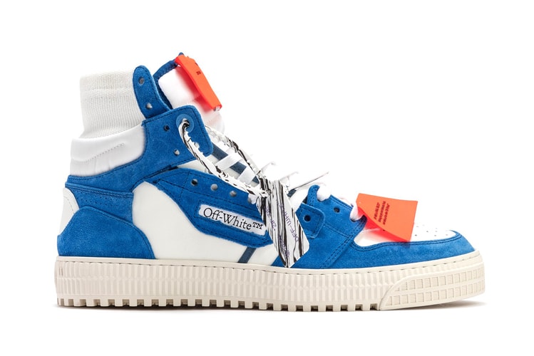 The Off-White™ Off-Court 3.0 Sneaker Takes on Sporty White and Blue Color Scheme