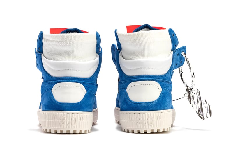 nike off white shoes blue