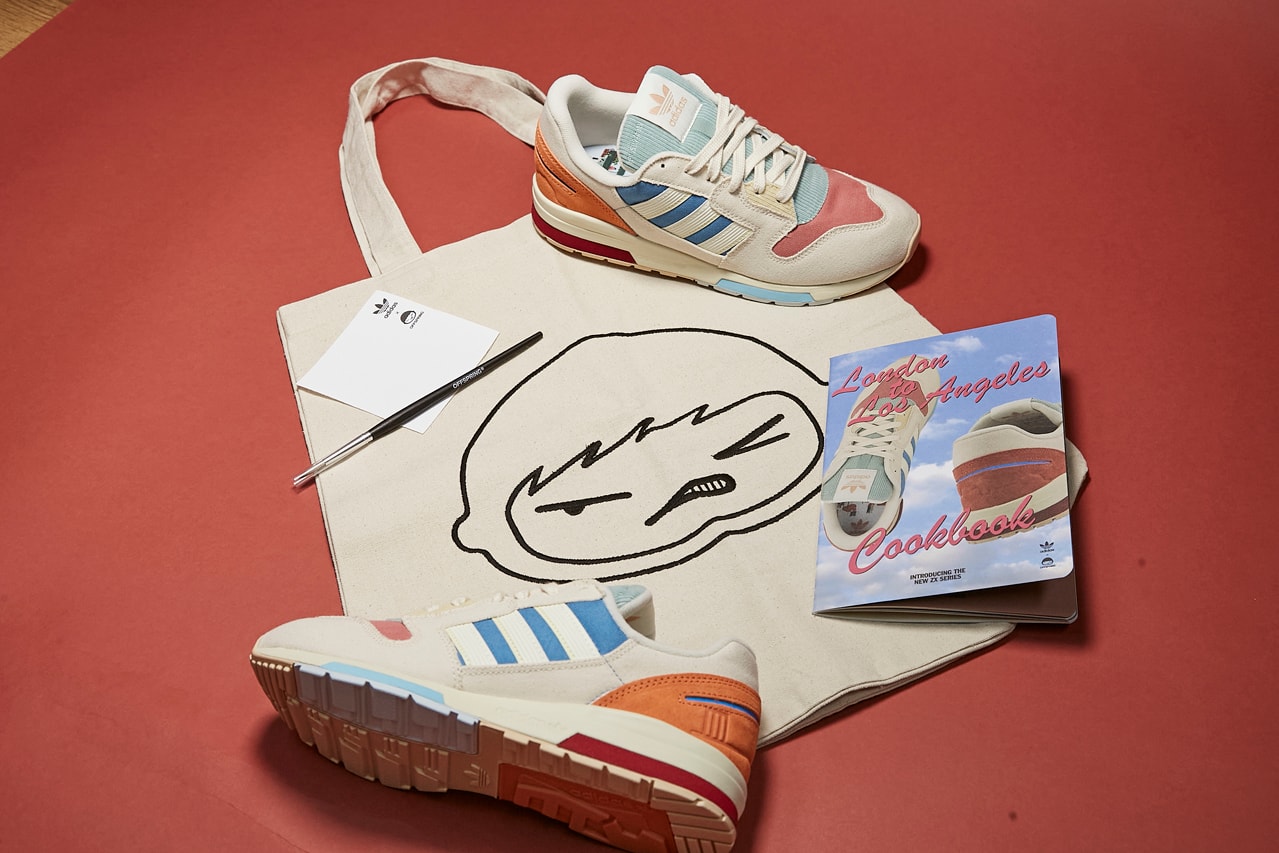 Offspring x adidas Originals ZX 420 "London to LA Part 2" Los Angeles Pack Release Information Natural Canvas Organic Dye Cookbook Drop Date UK LDN Store