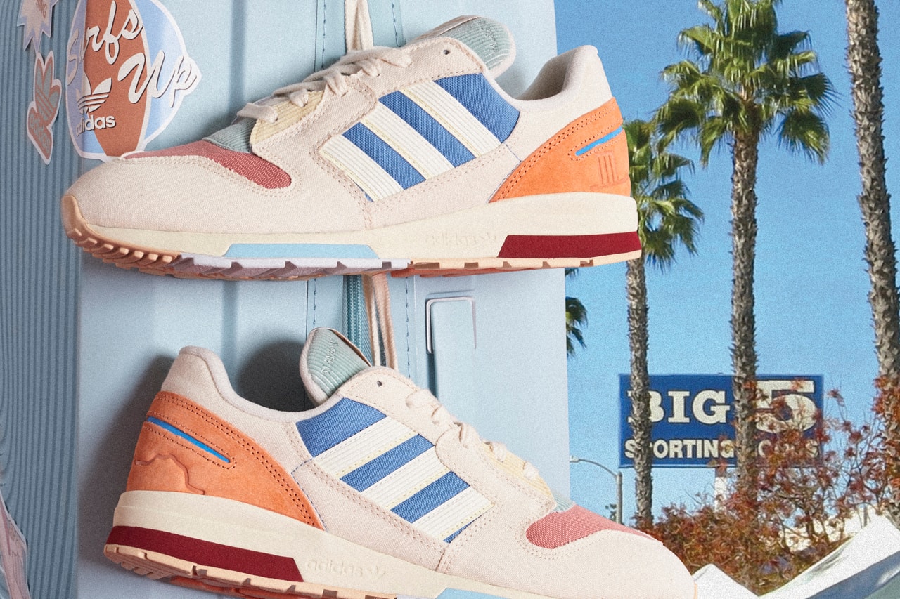 Offspring x adidas Originals ZX 420 "London to LA Part 2" Los Angeles Pack Release Information Natural Canvas Organic Dye Cookbook Drop Date UK LDN Store