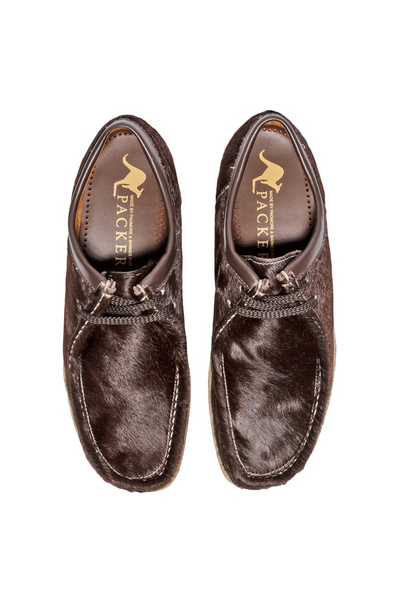 packer shoes padmore and barns p204 pony hair shoe pack brown white official release date info photos price store list buying guide