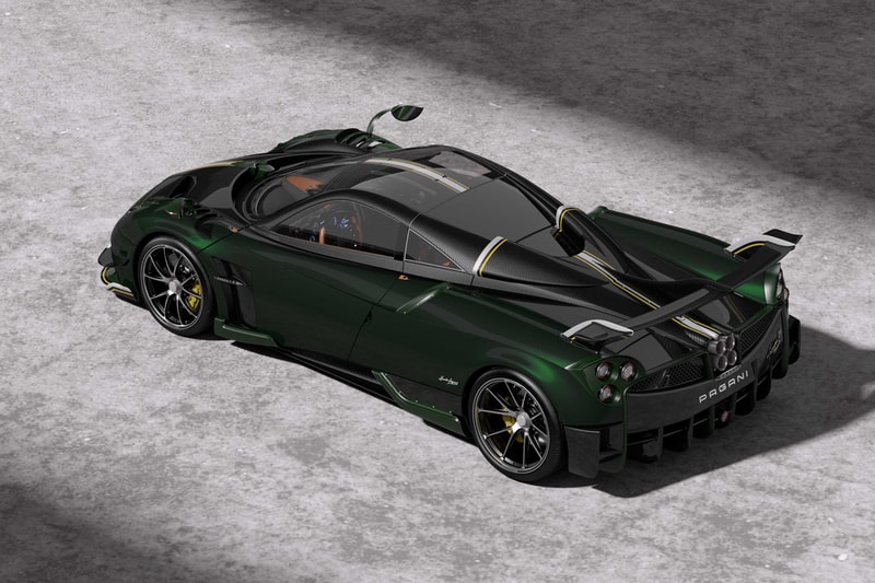 Pagani Huayra BC Pacchetto Tempesta V12 Engine Italian Hypercar Super Luxury Cars The Quail Monterey Car Week 