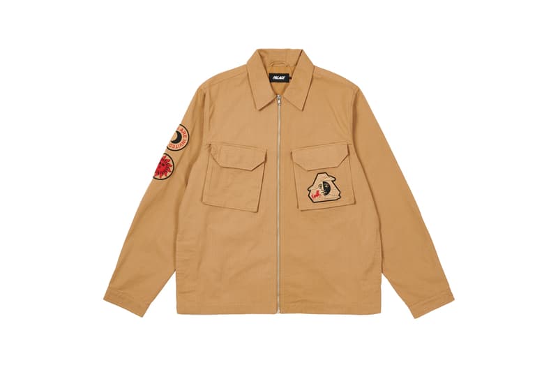 Palace Fall 2021 Jackets Outwear Release Information Drop Date London Skateboarding Brand Garfield Collaboration 