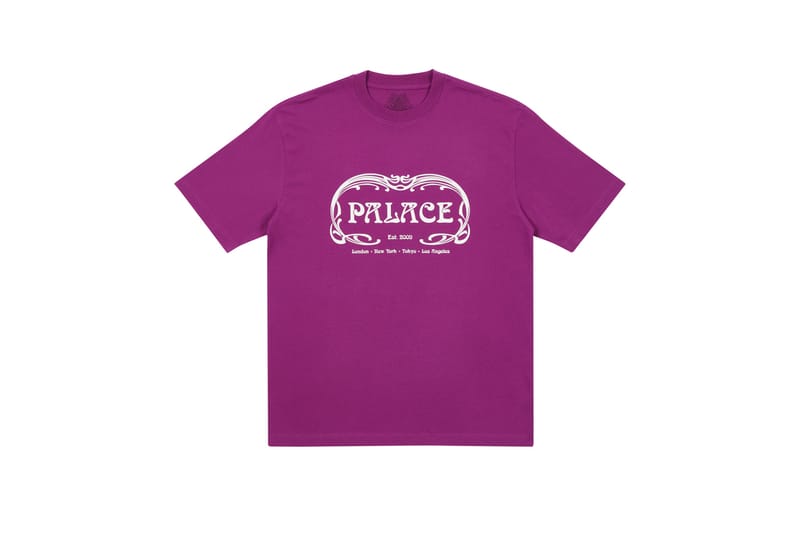 Palace London T-Shirt Pink