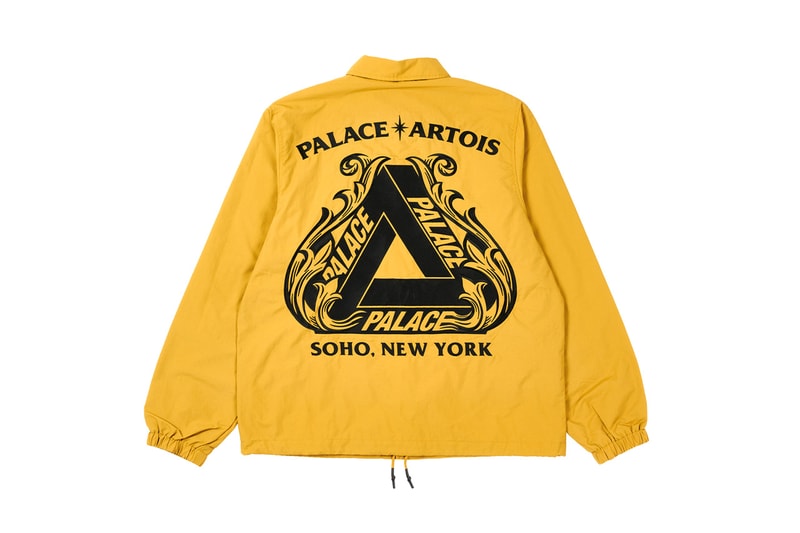 A Closer Look at Palace x Stella Artois FW21 collaboration release information fall winter 2021