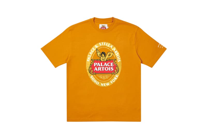 A Closer Look at Palace x Stella Artois FW21 collaboration release information fall winter 2021