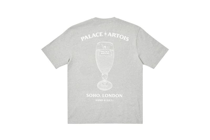 A Closer Look at Palace x Stella Artois FW21 collaboration release information fall winter 2021