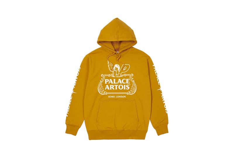 A Closer Look at Palace x Stella Artois FW21 collaboration release information fall winter 2021