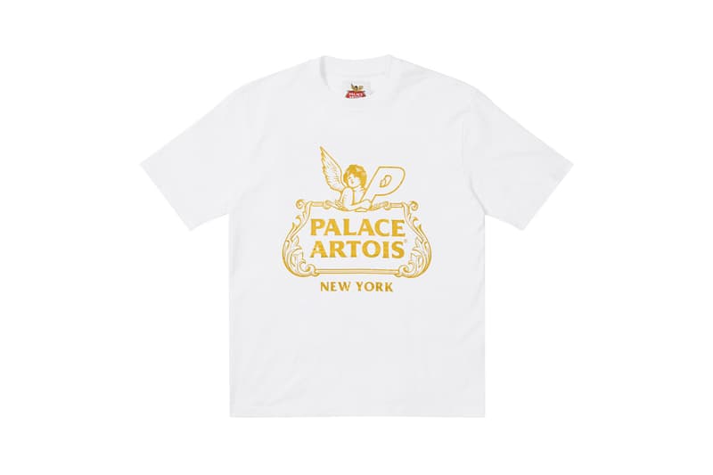 A Closer Look at Palace x Stella Artois FW21 collaboration release information fall winter 2021