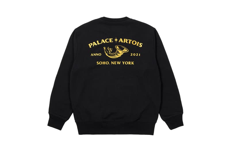 A Closer Look at Palace x Stella Artois FW21 collaboration release information fall winter 2021