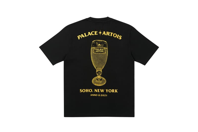 A Closer Look at Palace x Stella Artois FW21 collaboration release information fall winter 2021