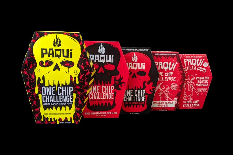 Paqui One Chip Challenge 2021 Release OCC snacks Scoville chips Spice Carolina Reaper Scorpion Pepper
