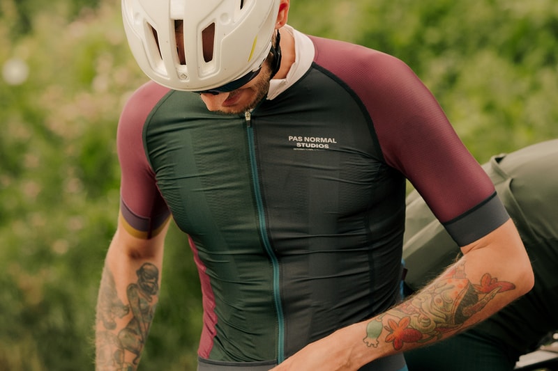 pas normal studios browns cycling kar oskar olsen upcycled deadstock sustainable collection details release information