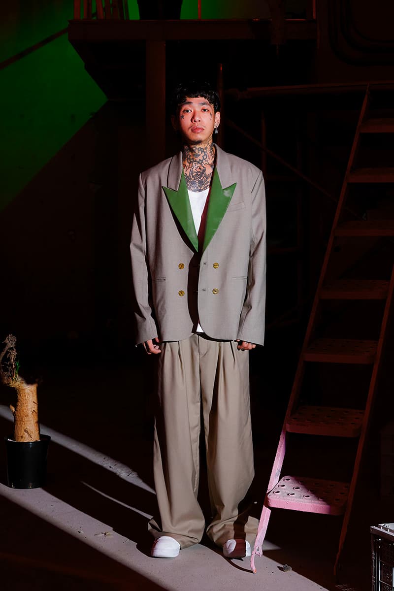 PLATEAU STUDIO "Friday in Love" FW21 Collection Fall Winter 2021 taipei taiwan brand line jacket knitwear blazers bottoms trousers release sale reveal fashion information