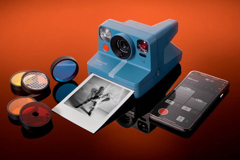 Polaroid Encourages Experimental Photography Versatile Now Plus Analog Instant Camera snap on lense Bluetooth aperture priority tripod mode connectivity release info
