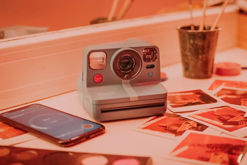 Polaroid Encourages Experimental Photography Versatile Now Plus Analog Instant Camera snap on lense Bluetooth aperture priority tripod mode connectivity release info