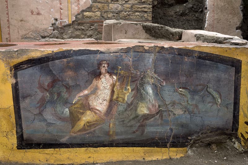 Ancient Roman Thermopolium Pompeii Excavation Site