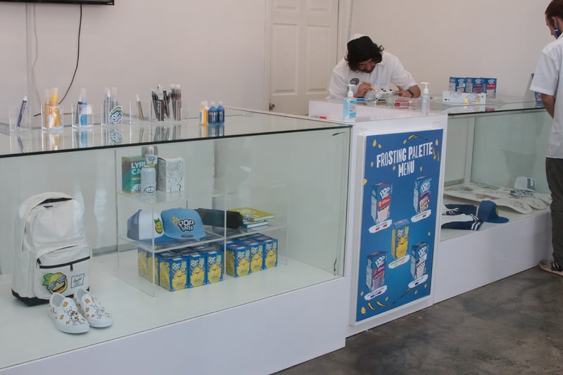 poptarts lyrical lemon lemonade los angeles event sneaker customization