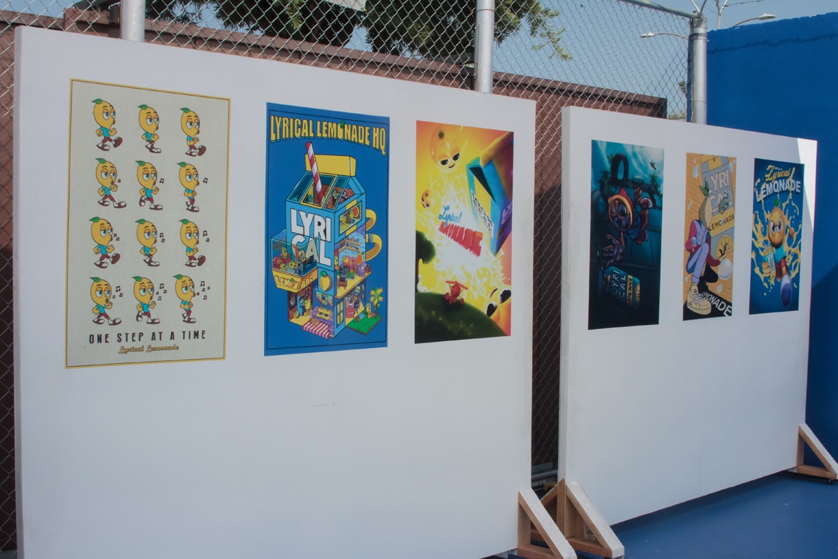 poptarts lyrical lemon lemonade los angeles event sneaker customization