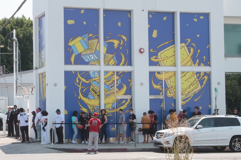 poptarts lyrical lemon lemonade los angeles event sneaker customization