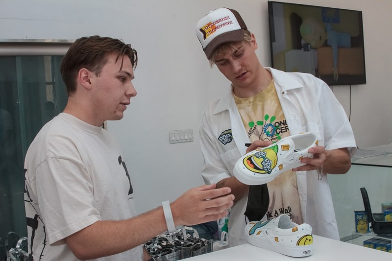 poptarts lyrical lemon lemonade los angeles event sneaker customization