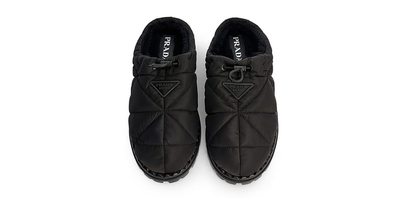 prada nylon slippers