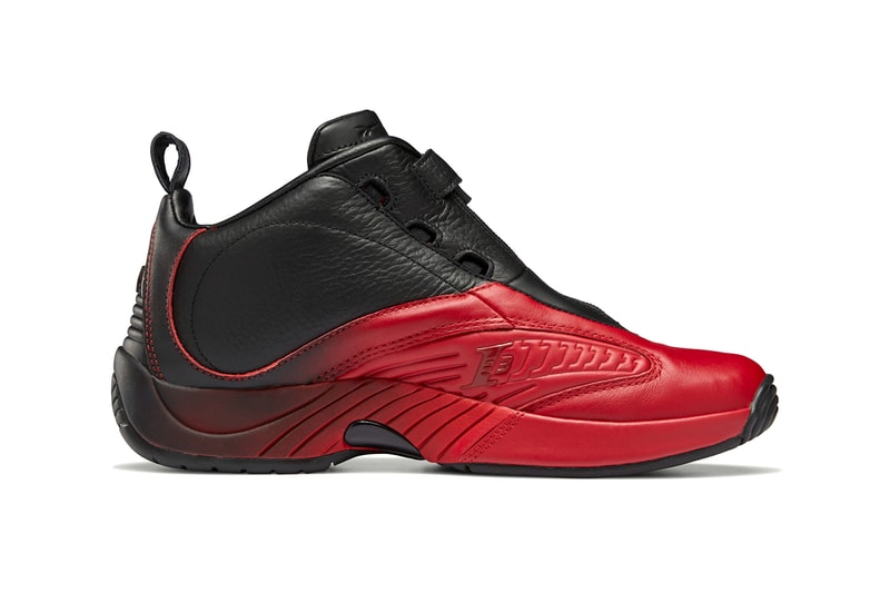reebok answer iv black flash red H01302 release date info store list buying guide photos price. 