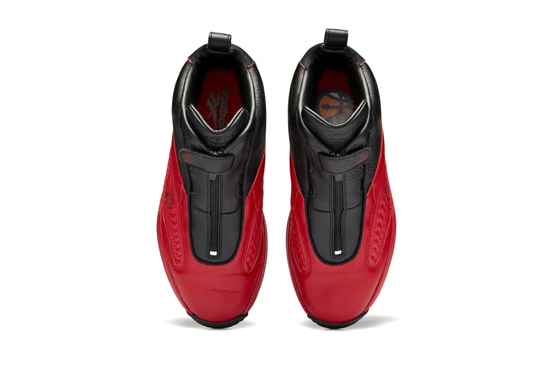 reebok answer iv black flash red H01302 release date info store list buying guide photos price. 