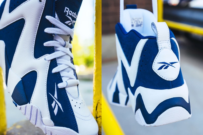 reebok kamikaze ii 2 batik blue navy footwear white GX6227 shawn kemp official release date info photos price store list buying guide