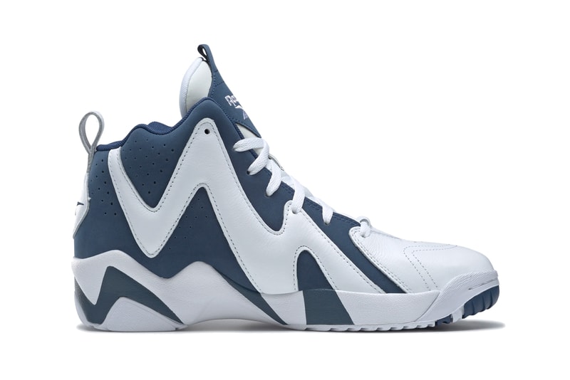 Reebok Kamikaze II Shoes Shawn Kemp Blue White GX6227 Mens Size