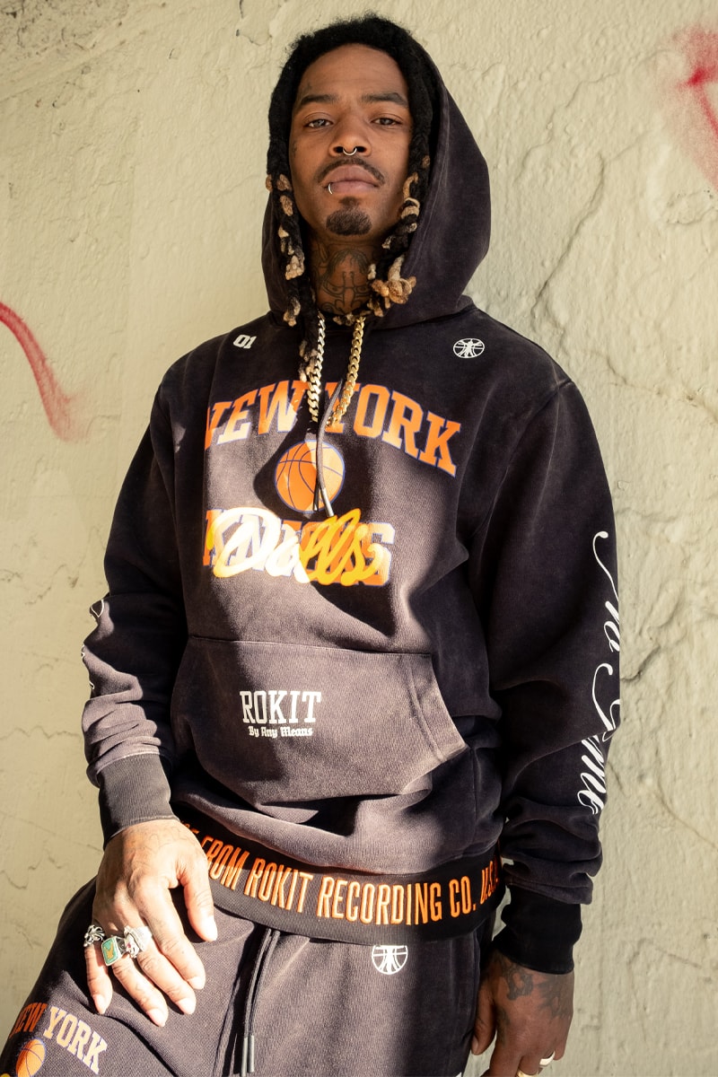 ROKIT Explores the World of Basketball Through the Unexpected Athlete ROKIT Fall/Winter 2021 Lookbook Release Info punk hardcore hip hop basketball nba 