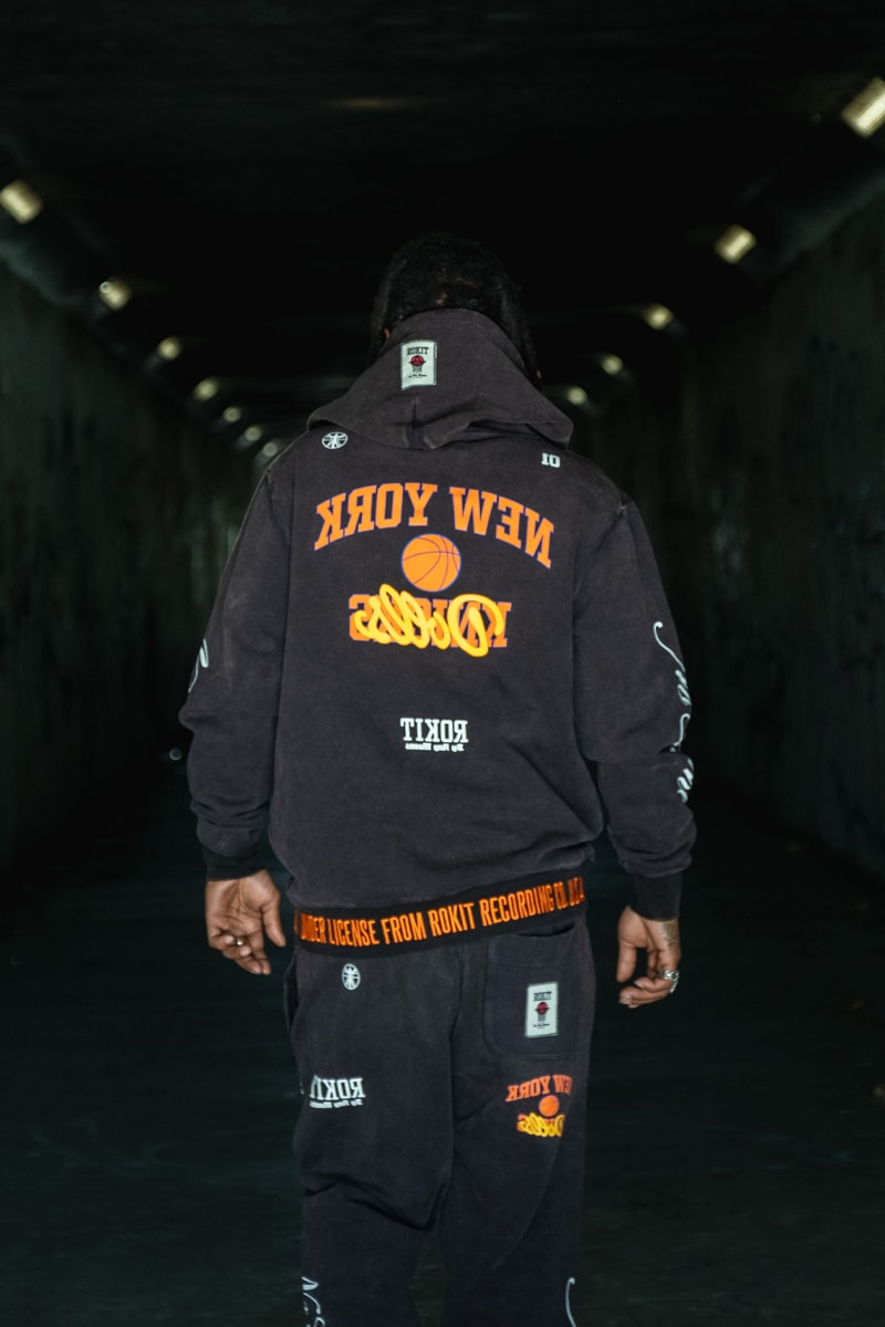 ROKIT Explores the World of Basketball Through the Unexpected Athlete ROKIT Fall/Winter 2021 Lookbook Release Info punk hardcore hip hop basketball nba 