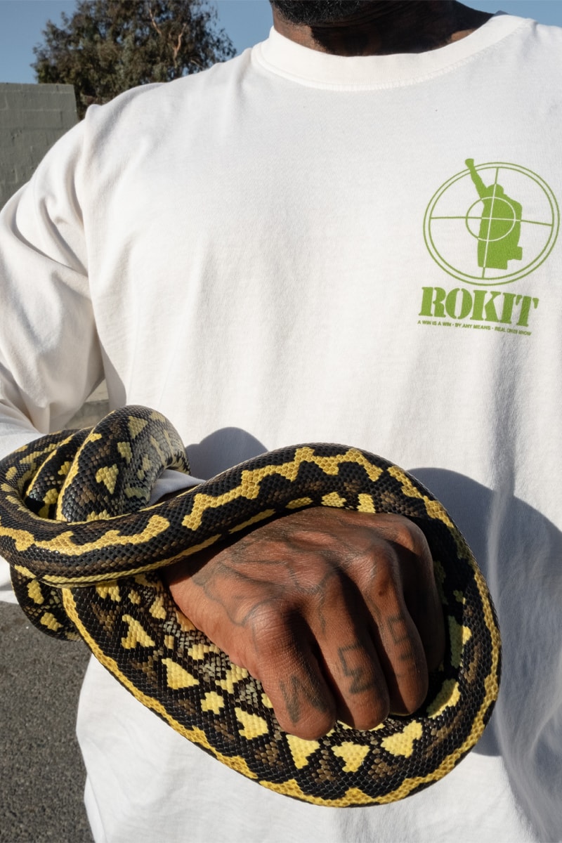 ROKIT Explores the World of Basketball Through the Unexpected Athlete ROKIT Fall/Winter 2021 Lookbook Release Info punk hardcore hip hop basketball nba 