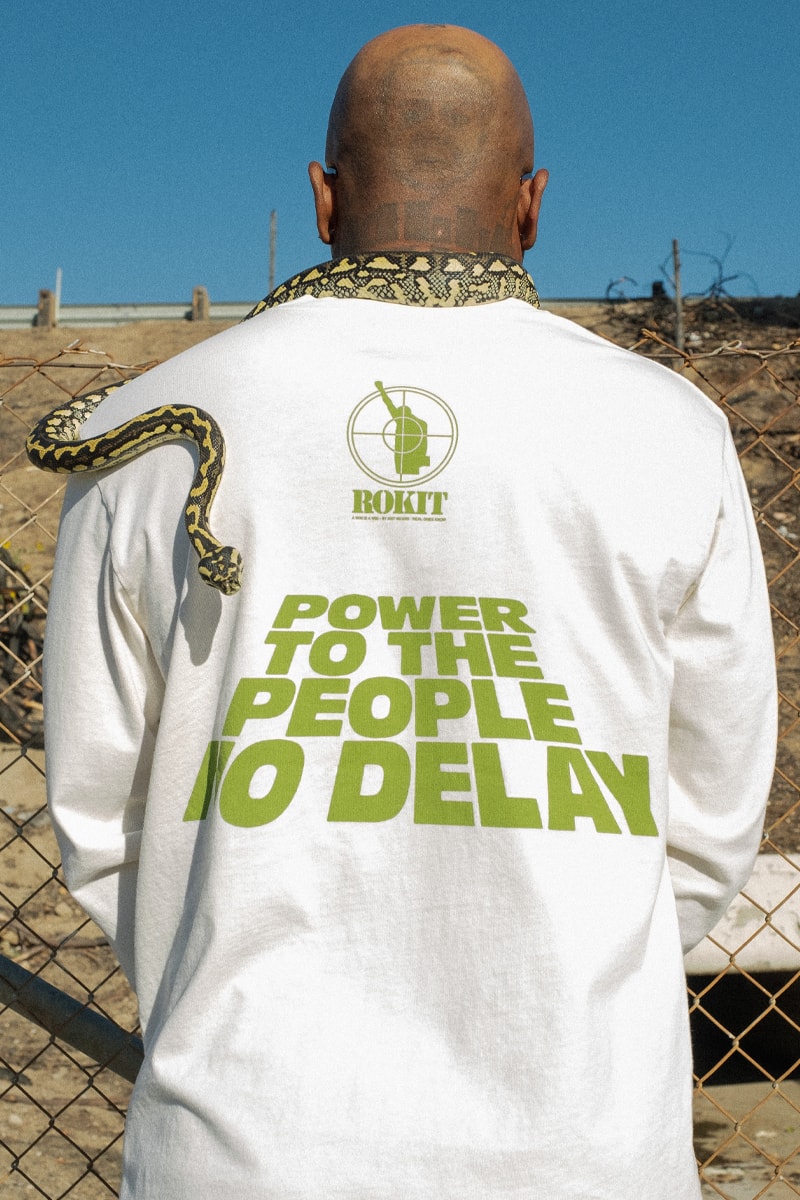 ROKIT Explores the World of Basketball Through the Unexpected Athlete ROKIT Fall/Winter 2021 Lookbook Release Info punk hardcore hip hop basketball nba 
