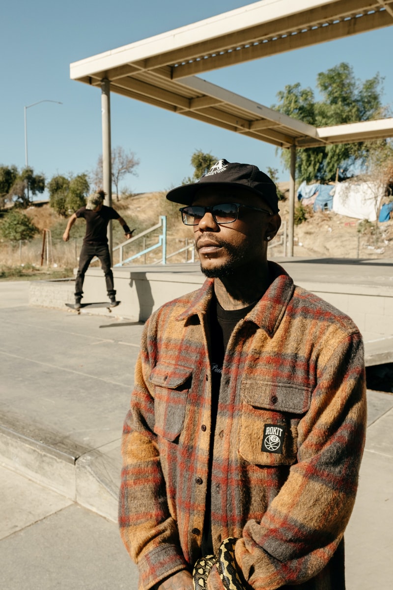 ROKIT Explores the World of Basketball Through the Unexpected Athlete ROKIT Fall/Winter 2021 Lookbook Release Info punk hardcore hip hop basketball nba 