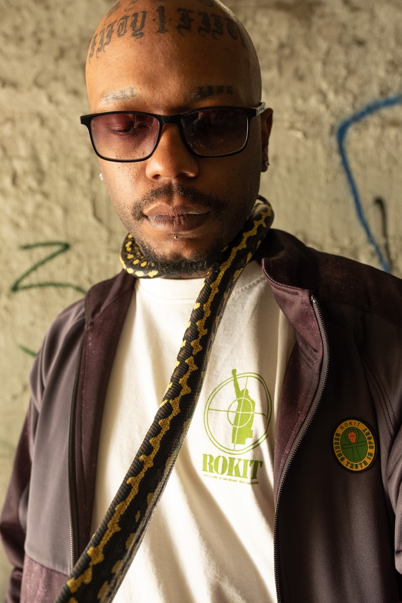 ROKIT Explores the World of Basketball Through the Unexpected Athlete ROKIT Fall/Winter 2021 Lookbook Release Info punk hardcore hip hop basketball nba 