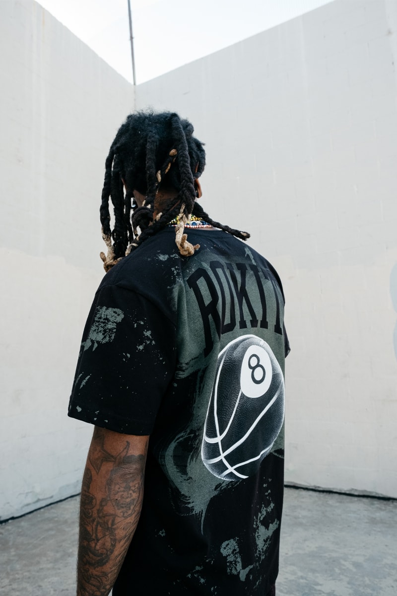 ROKIT Explores the World of Basketball Through the Unexpected Athlete ROKIT Fall/Winter 2021 Lookbook Release Info punk hardcore hip hop basketball nba 