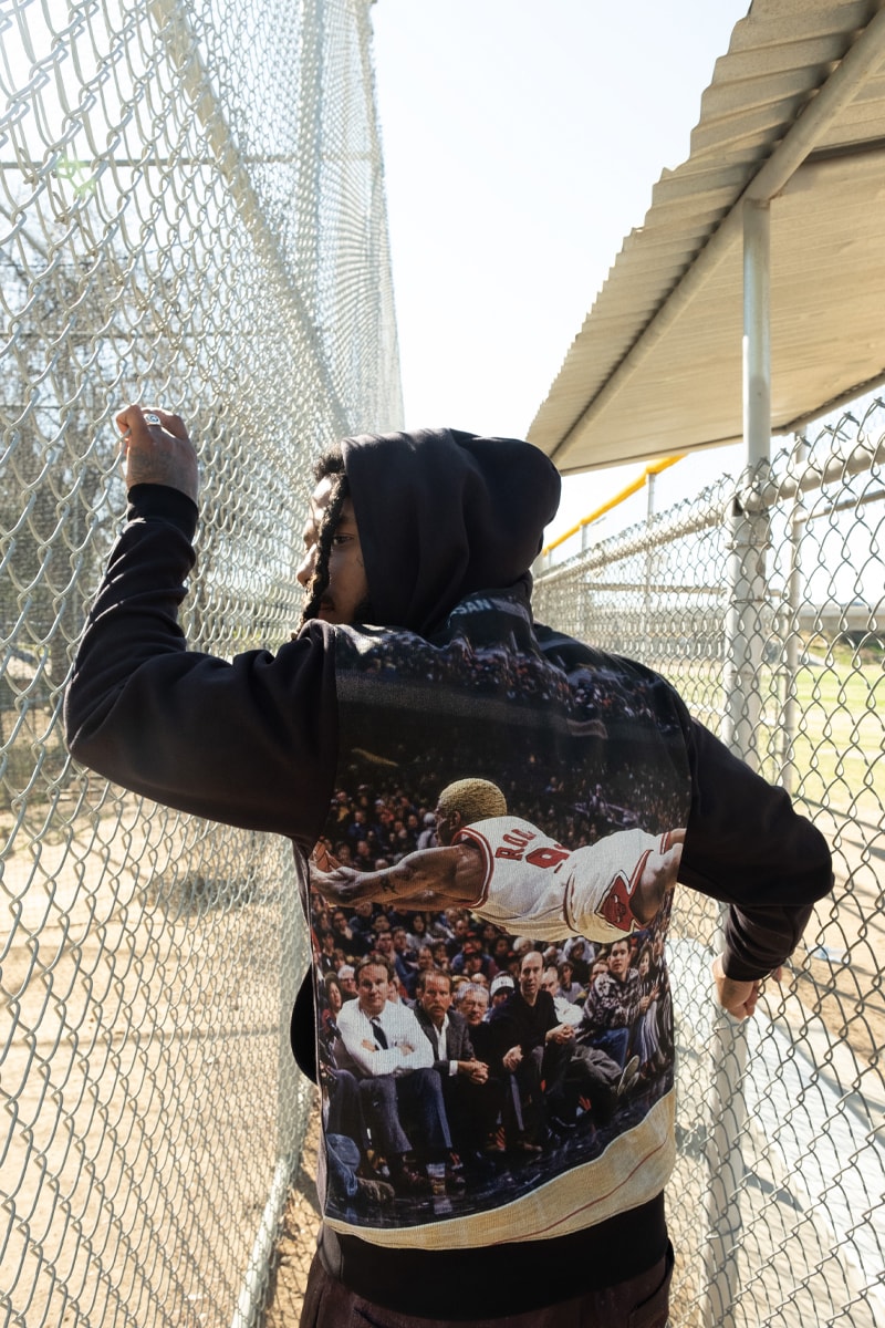 ROKIT Explores the World of Basketball Through the Unexpected Athlete ROKIT Fall/Winter 2021 Lookbook Release Info punk hardcore hip hop basketball nba 