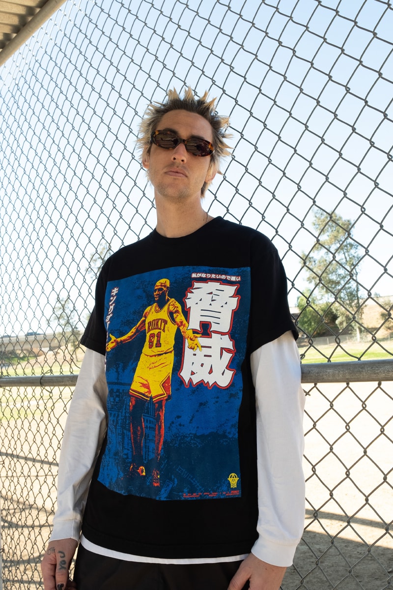 ROKIT Explores the World of Basketball Through the Unexpected Athlete ROKIT Fall/Winter 2021 Lookbook Release Info punk hardcore hip hop basketball nba 