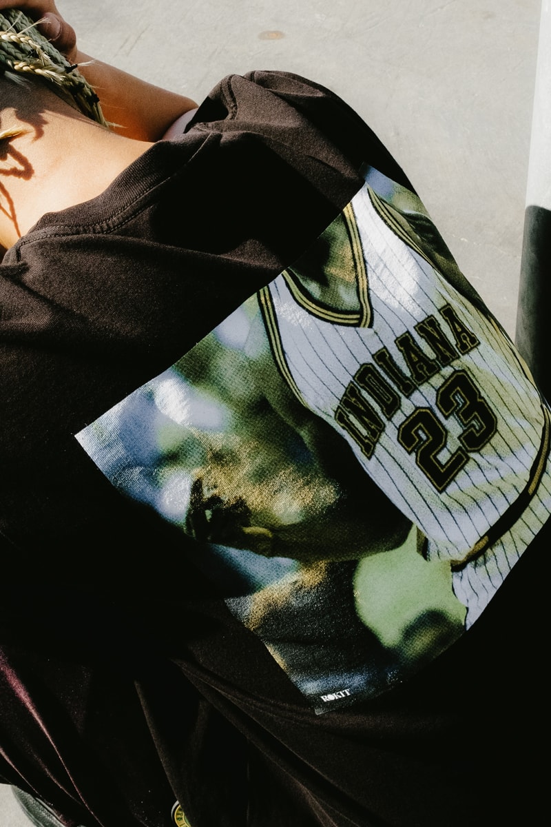 ROKIT Explores the World of Basketball Through the Unexpected Athlete ROKIT Fall/Winter 2021 Lookbook Release Info punk hardcore hip hop basketball nba 