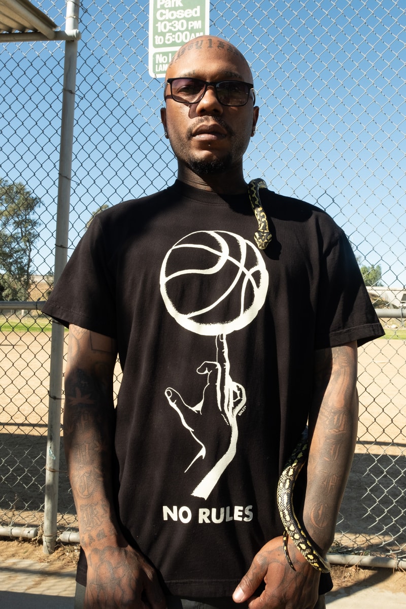 ROKIT Explores the World of Basketball Through the Unexpected Athlete ROKIT Fall/Winter 2021 Lookbook Release Info punk hardcore hip hop basketball nba 