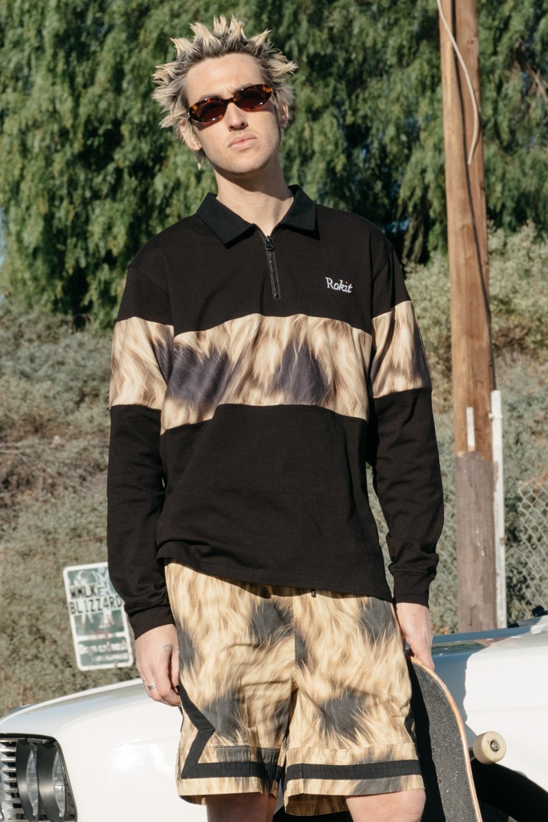 ROKIT Explores the World of Basketball Through the Unexpected Athlete ROKIT Fall/Winter 2021 Lookbook Release Info punk hardcore hip hop basketball nba 