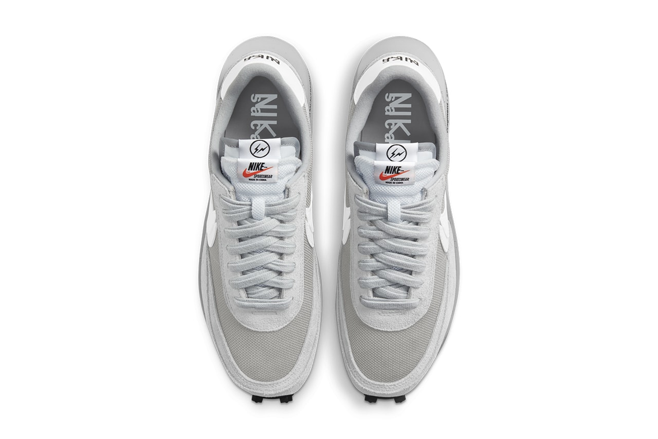 sacai fragment nike ldwaffle light smoke grey white DH2684 001 released date info store list buying guide photos price 